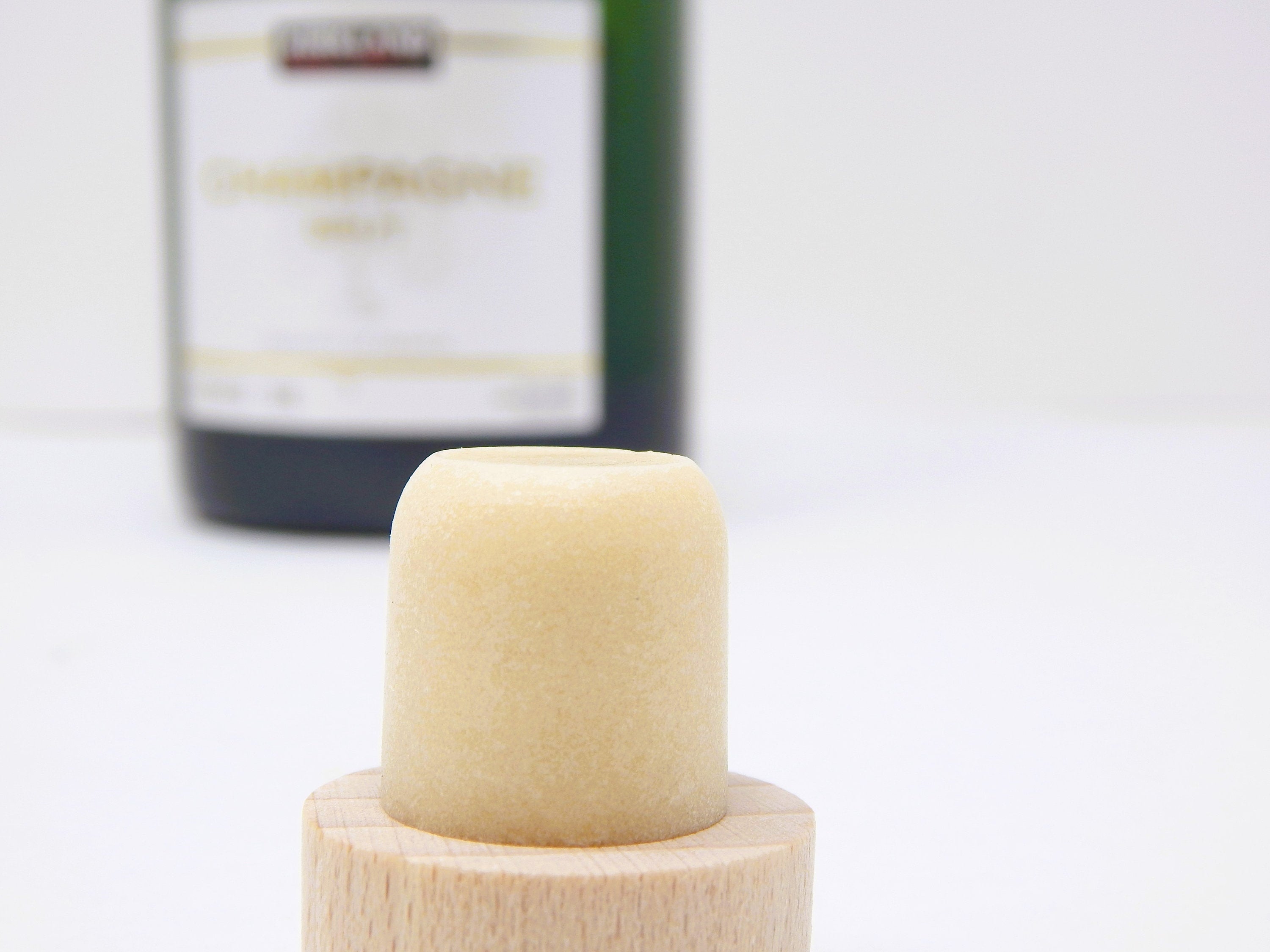 Handmade Blue Jay Bird Wine Stopper – Rustic Reusable Bottle Plug