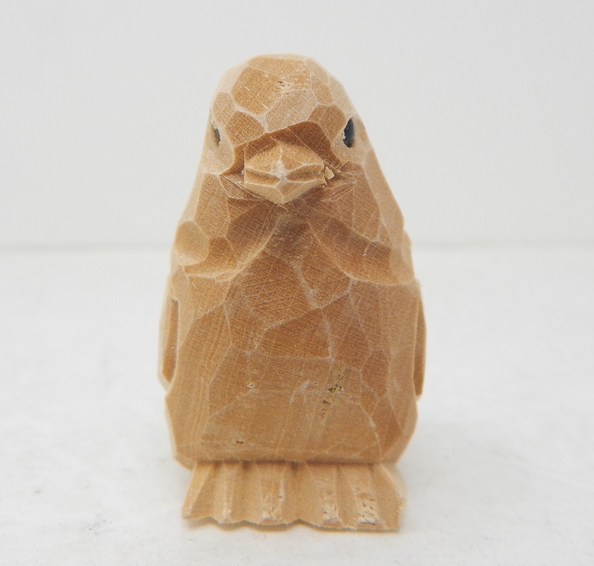 Bird - Small Unfinished DIY Wood Figurine - Decoy Pet, Blank Craft, Hand Carved, Decoration, Miniature Animal